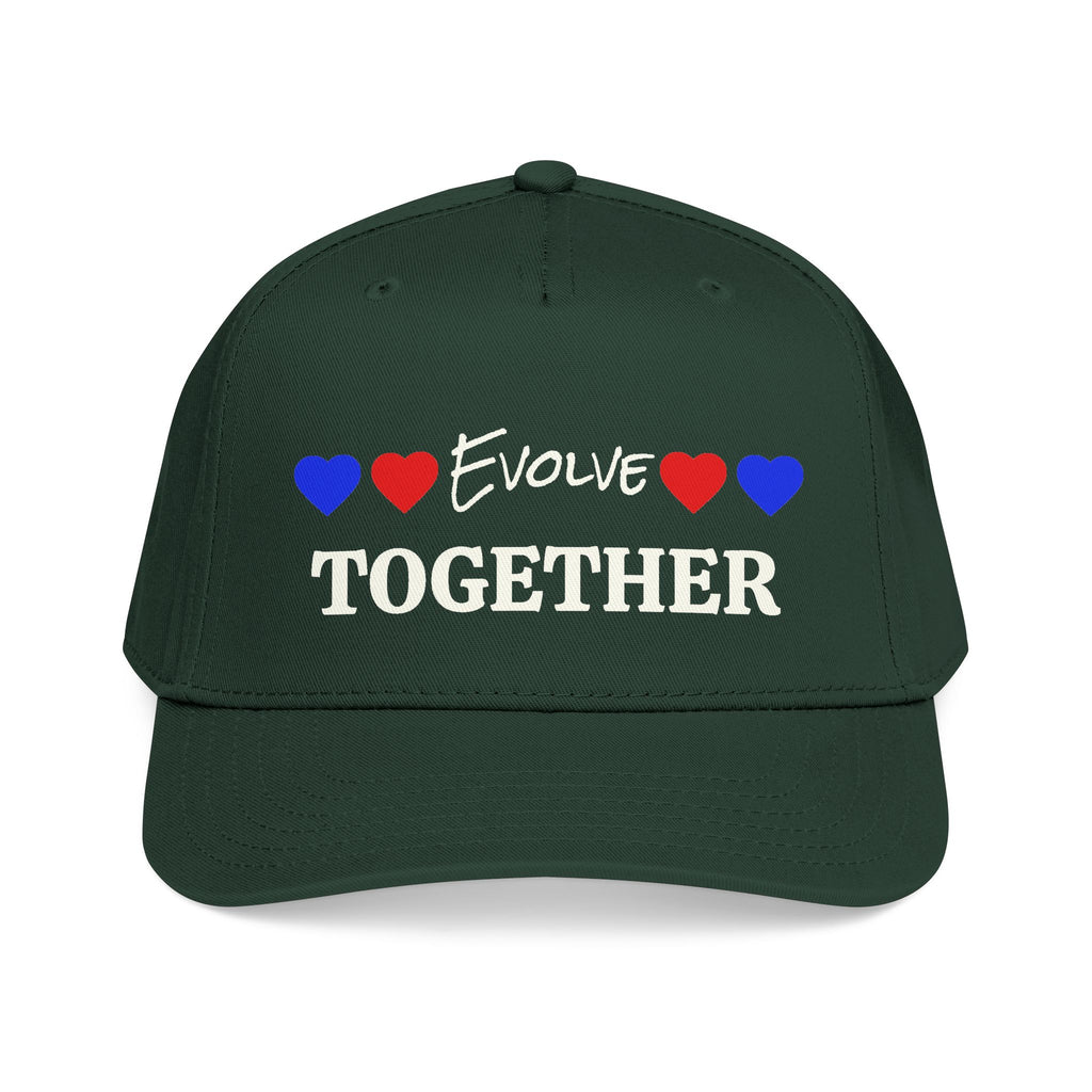 Evolve Together Baseball Cap - Mid Profile, Stylish & Inspirational