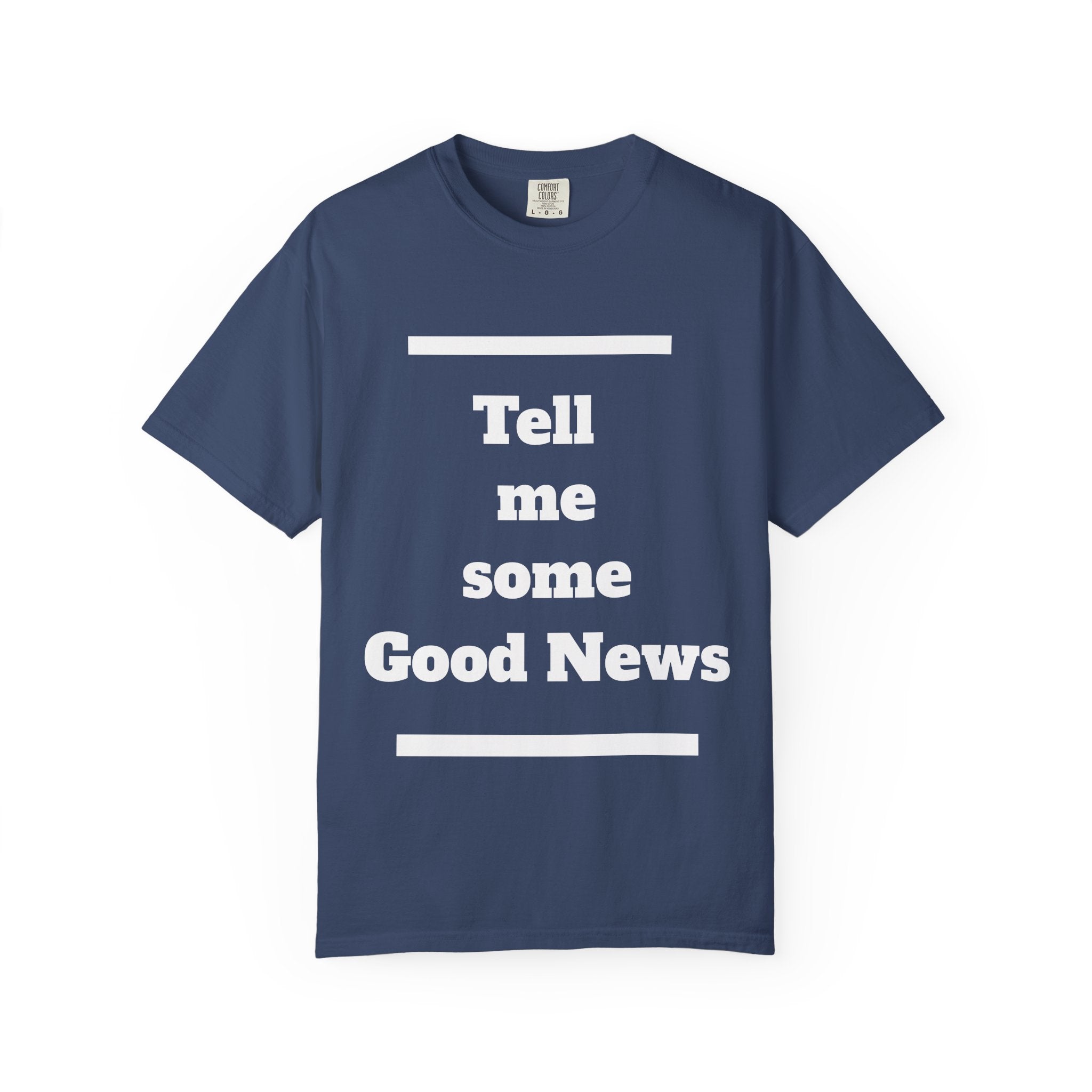Positive Vibes T-Shirt, Unisex Garment-Dyed Tee, Inspirational Shirt, Casual Wear, Gift for Friends, Encouraging Message
