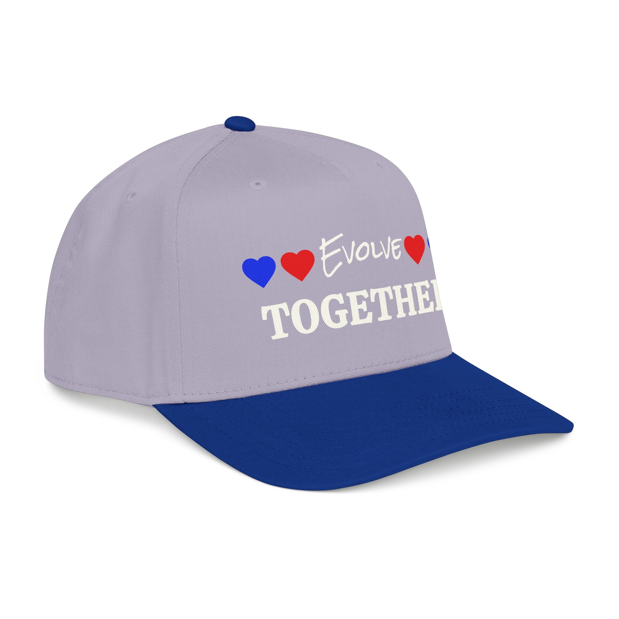 Evolve Together Baseball Cap - Mid Profile, Stylish & Inspirational