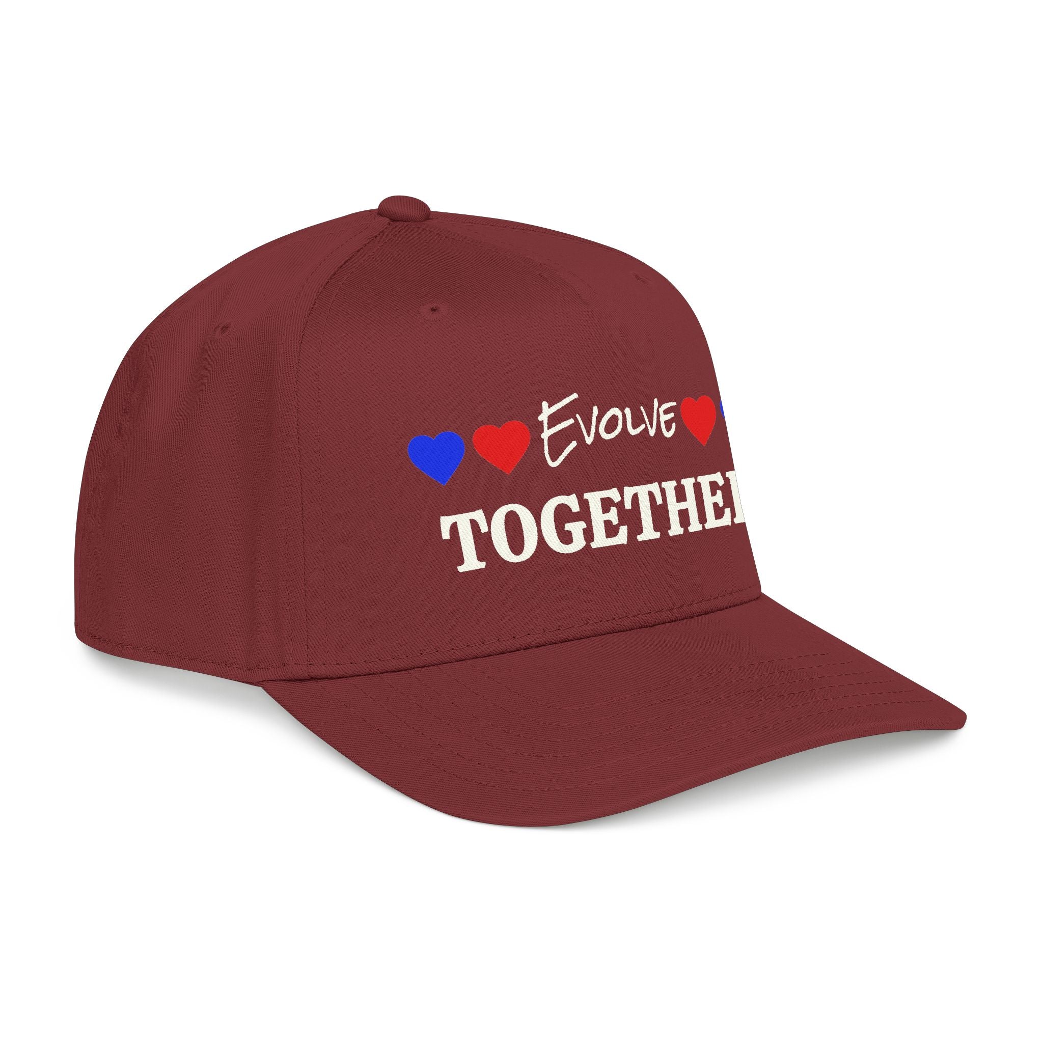 Evolve Together Baseball Cap - Mid Profile, Stylish & Inspirational
