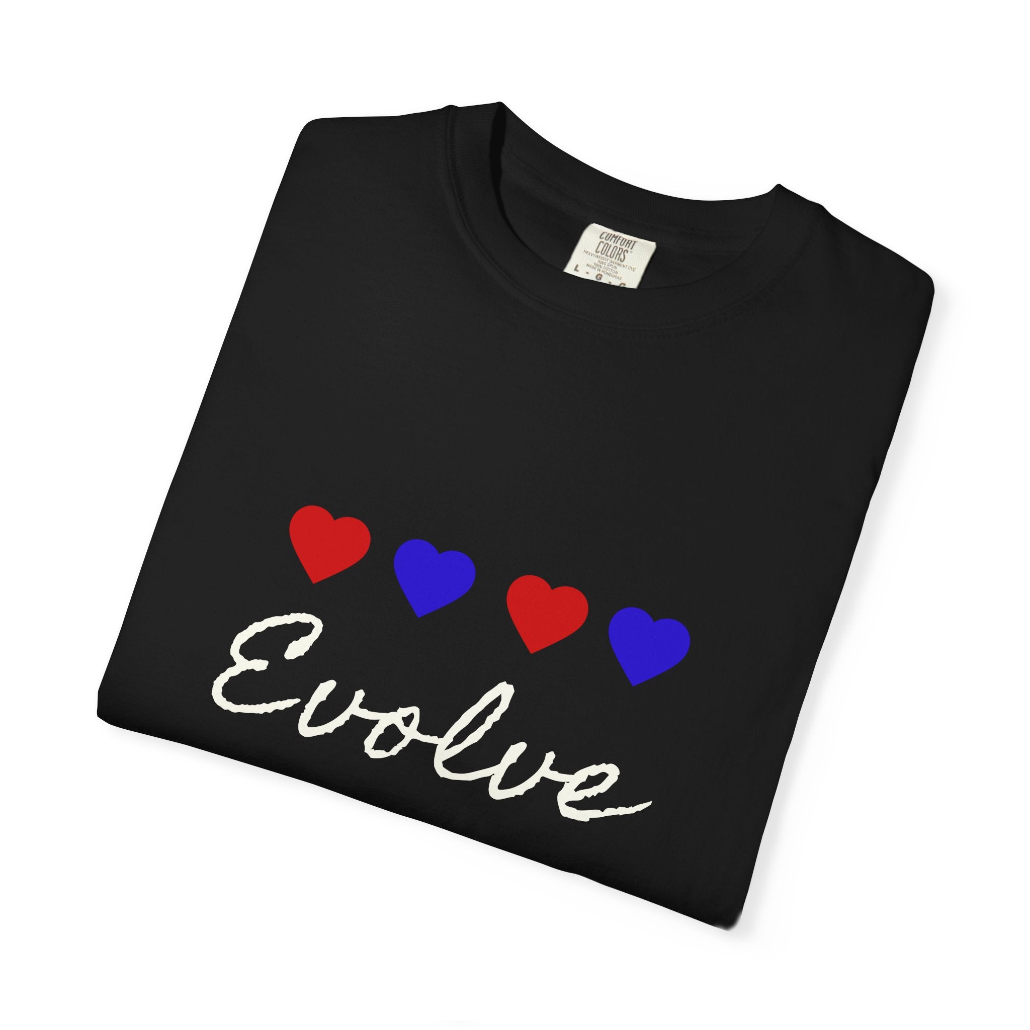 Heart Pattern Unisex T-Shirt - Cute Casual Love Tee