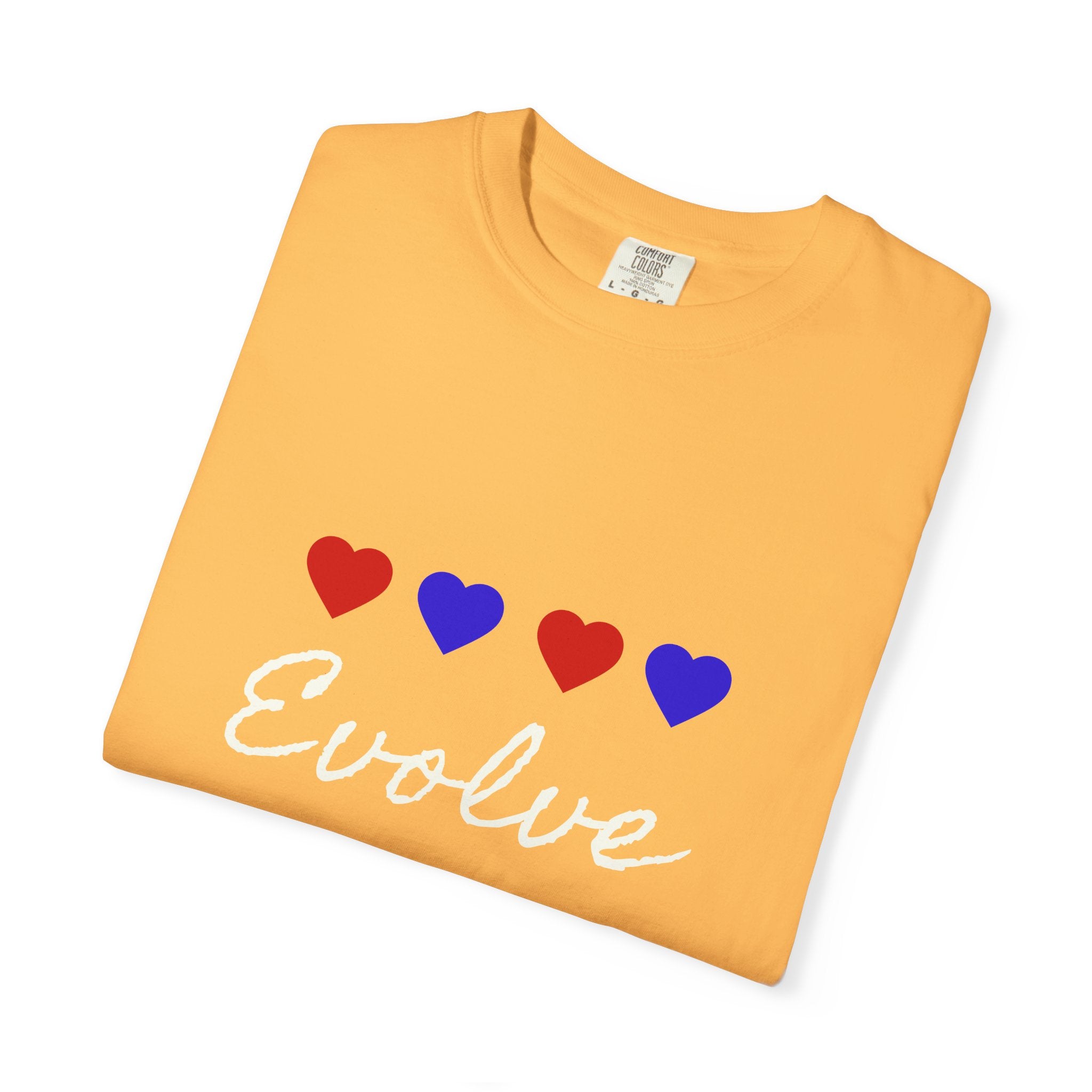 Heart Pattern Unisex T-Shirt - Cute Casual Love Tee