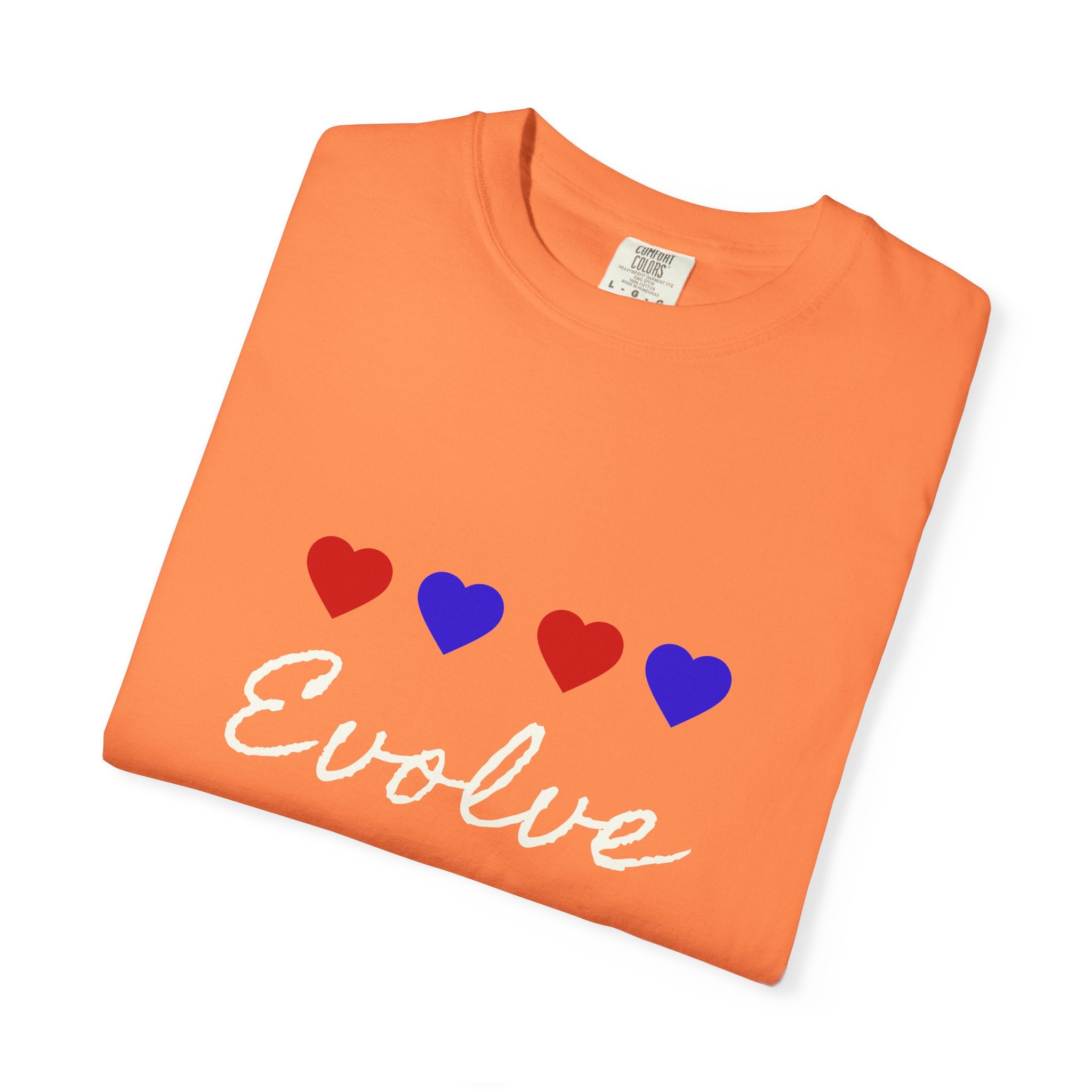 Heart Pattern Unisex T-Shirt - Cute Casual Love Tee