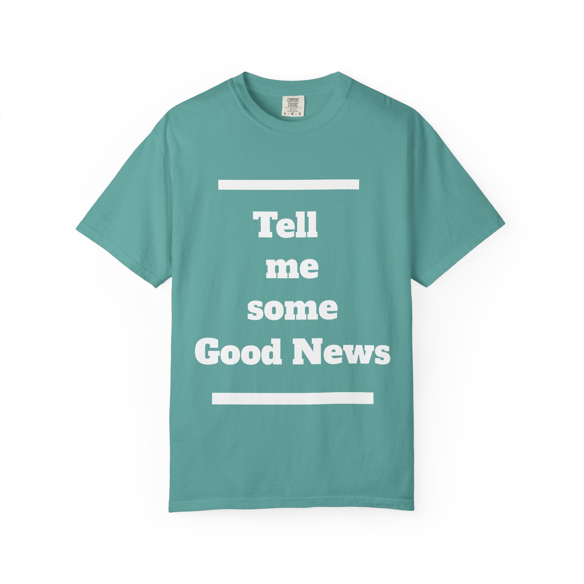 Positive Vibes T-Shirt, Unisex Garment-Dyed Tee, Inspirational Shirt, Casual Wear, Gift for Friends, Encouraging Message
