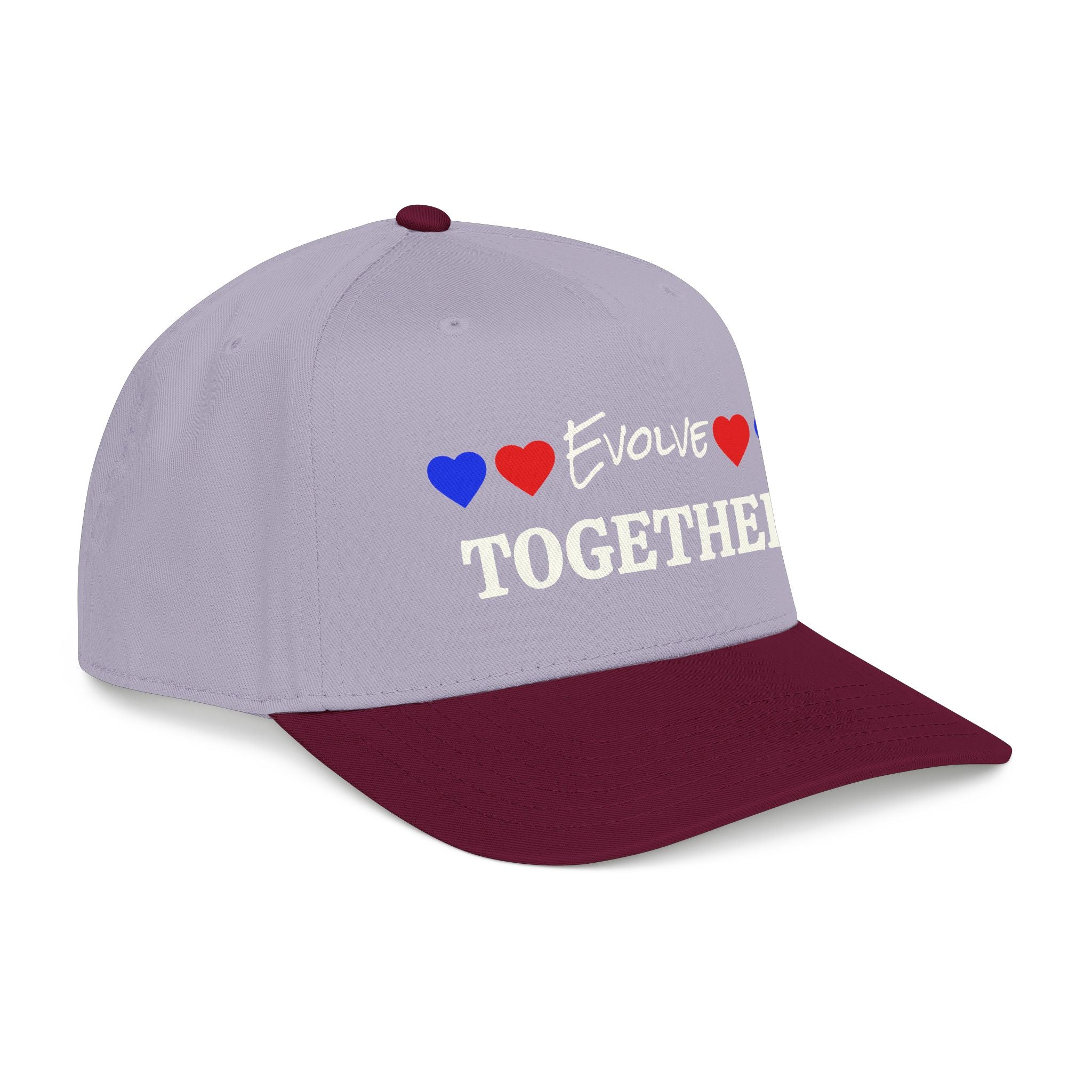Evolve Together Baseball Cap - Mid Profile, Stylish & Inspirational