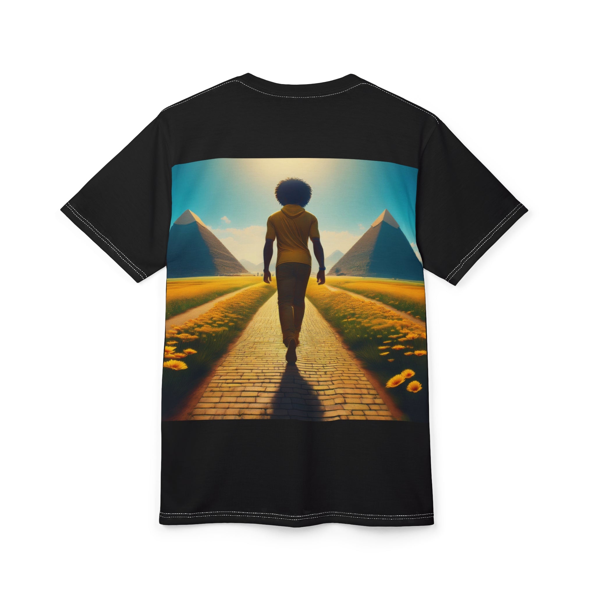 Inspirational Walk Your Own Path Tee, Unisex Graphic T-Shirt, Self-Expression Apparel, Gift for Dreamers, Positive Vibe Clothing