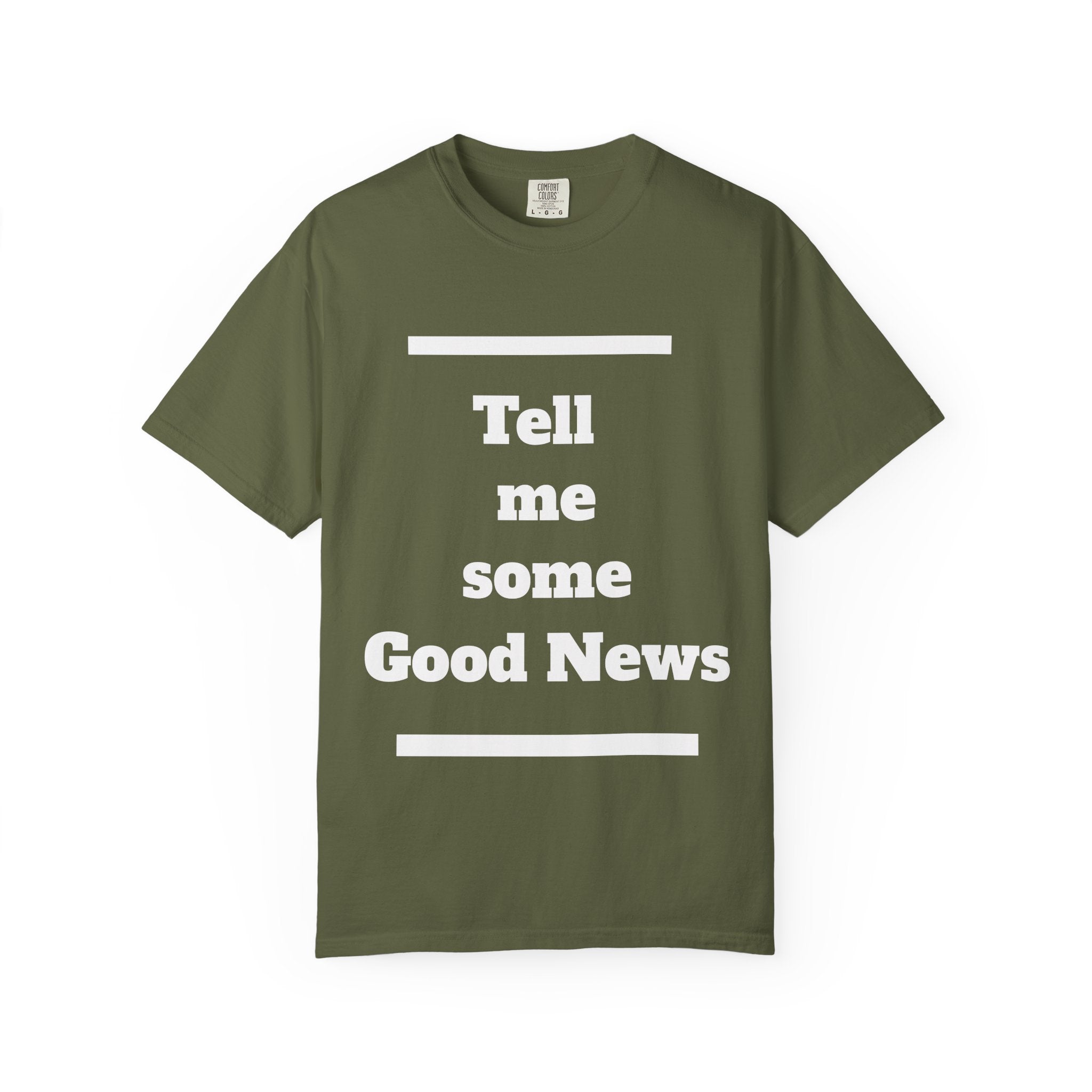 Positive Vibes T-Shirt, Unisex Garment-Dyed Tee, Inspirational Shirt, Casual Wear, Gift for Friends, Encouraging Message