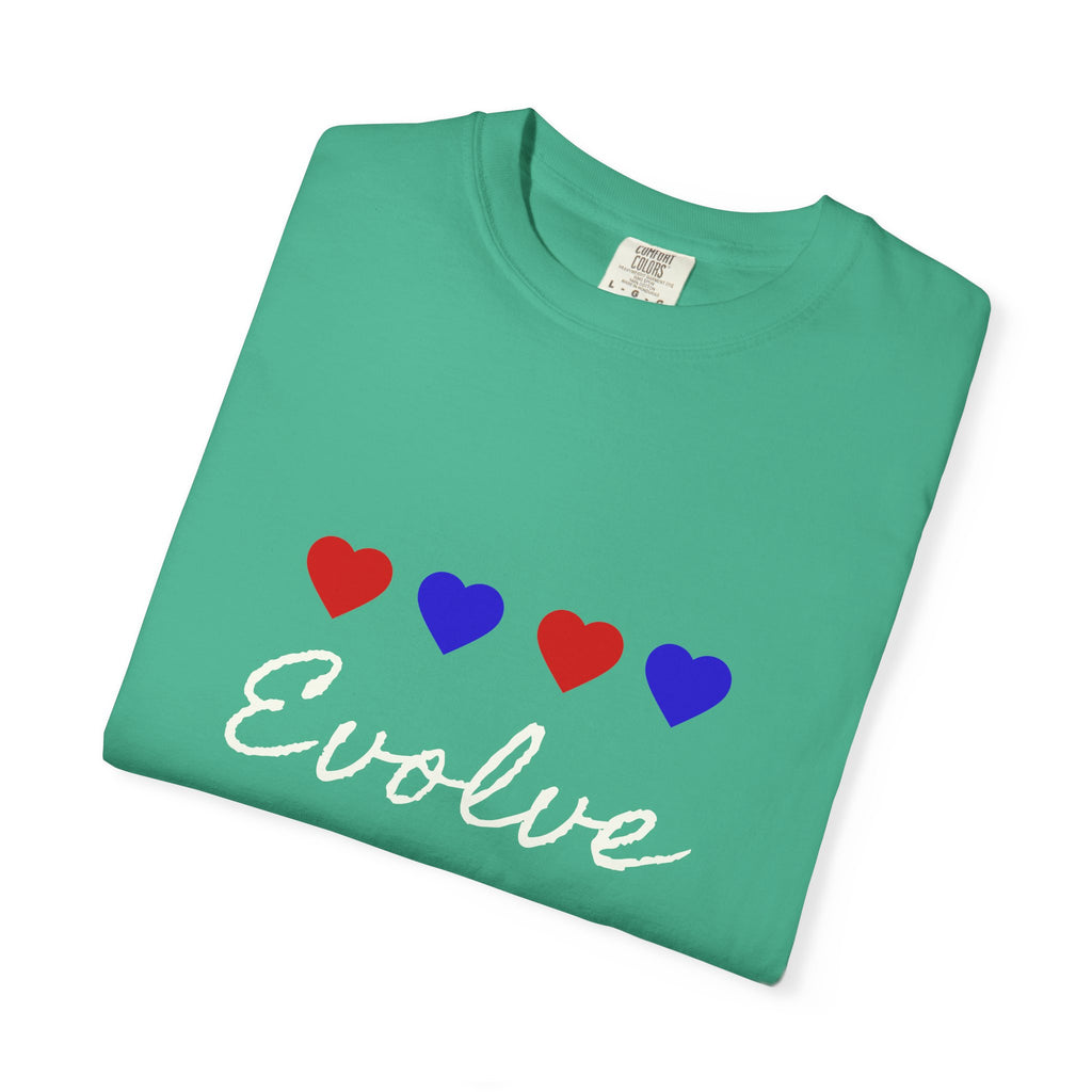 Heart Pattern Unisex T-Shirt - Cute Casual Love Tee
