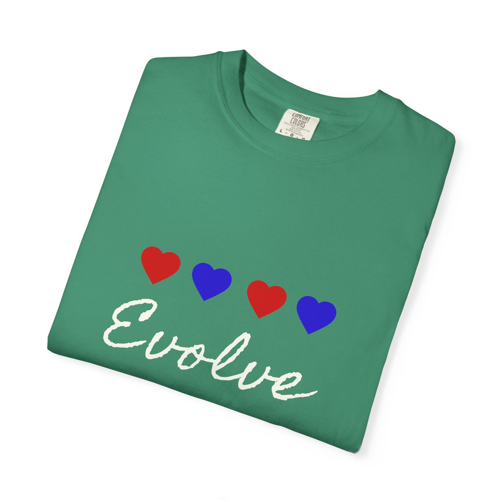 Heart Pattern Unisex T-Shirt - Cute Casual Love Tee