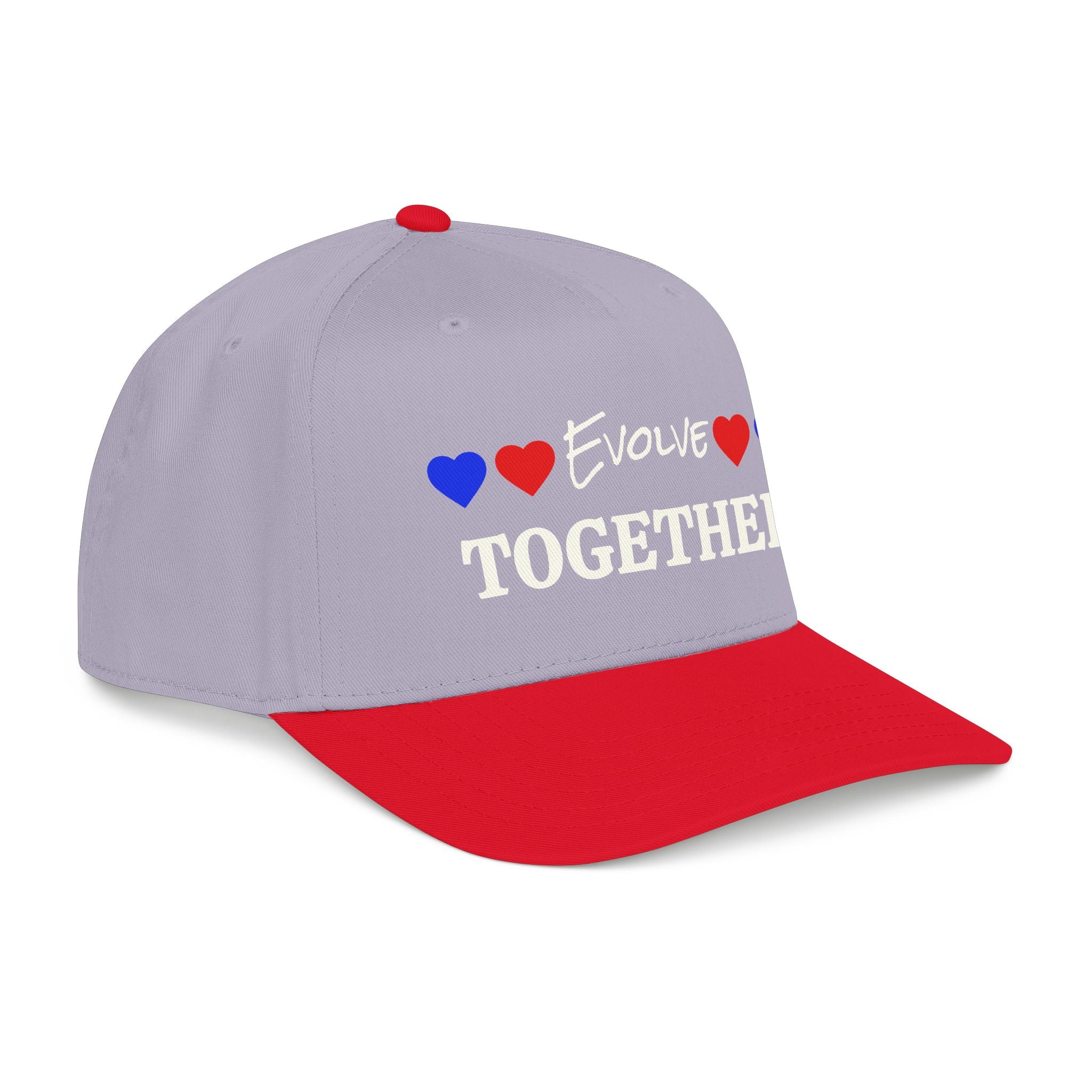 Evolve Together Baseball Cap - Mid Profile, Stylish & Inspirational