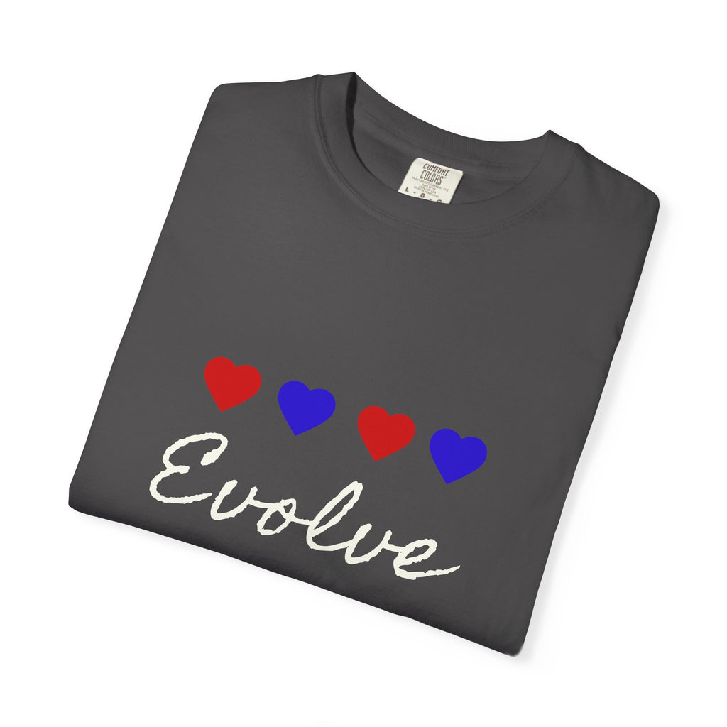 Heart Pattern Unisex T-Shirt - Cute Casual Love Tee