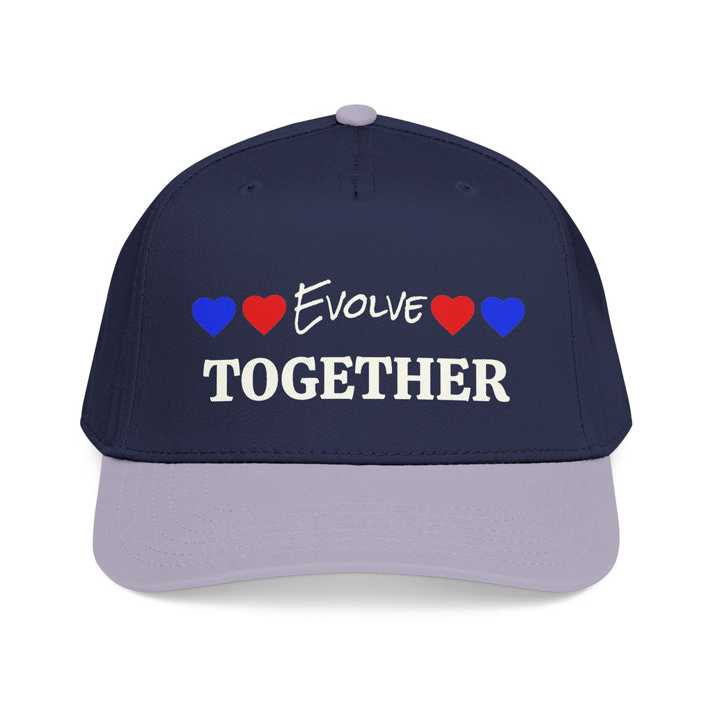 Evolve Together Baseball Cap - Mid Profile, Stylish & Inspirational