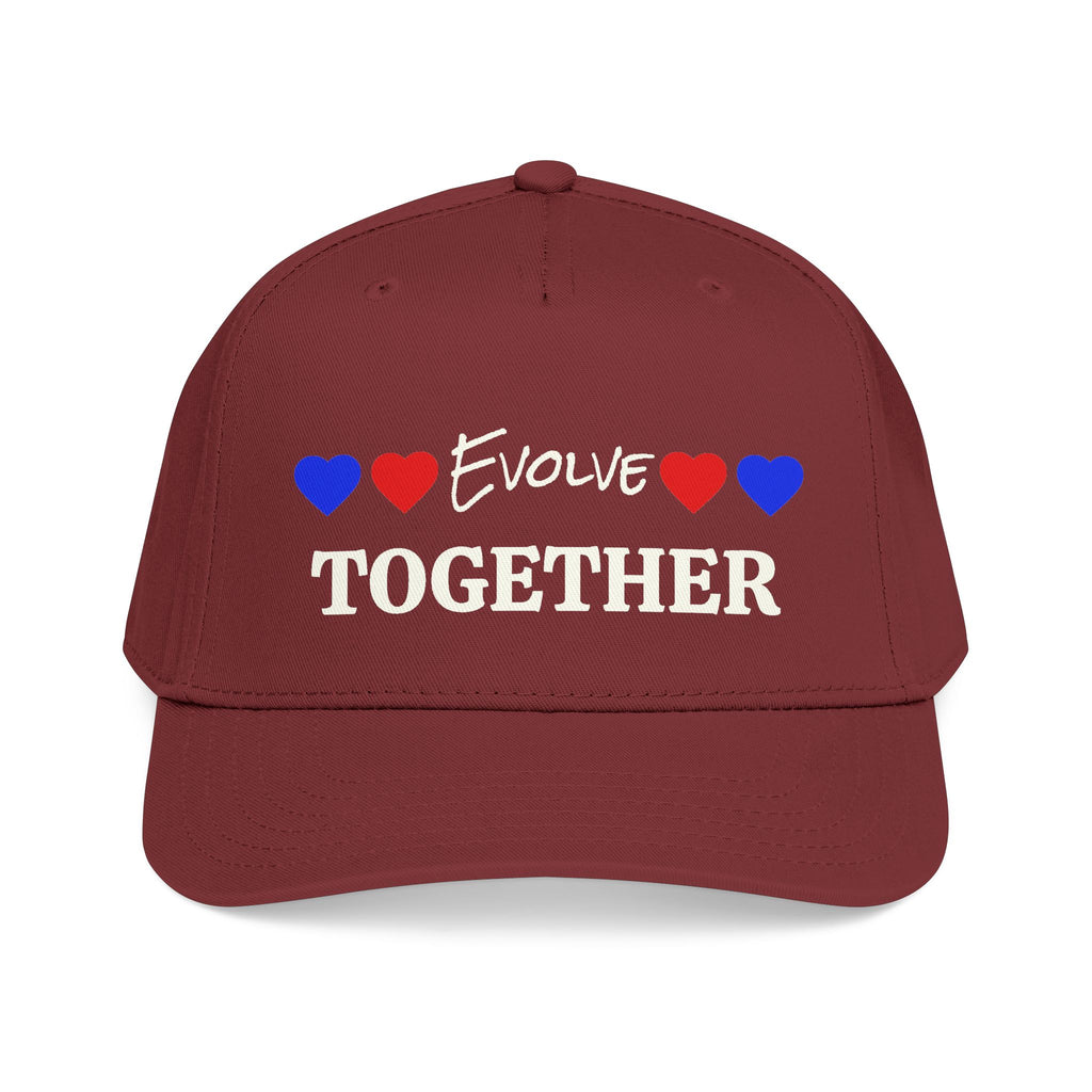 Evolve Together Baseball Cap - Mid Profile, Stylish & Inspirational