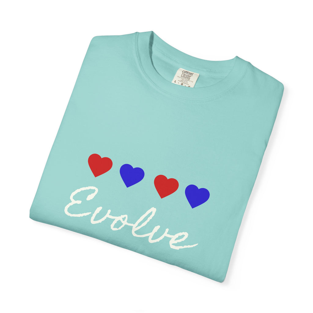 Heart Pattern Unisex T-Shirt - Cute Casual Love Tee