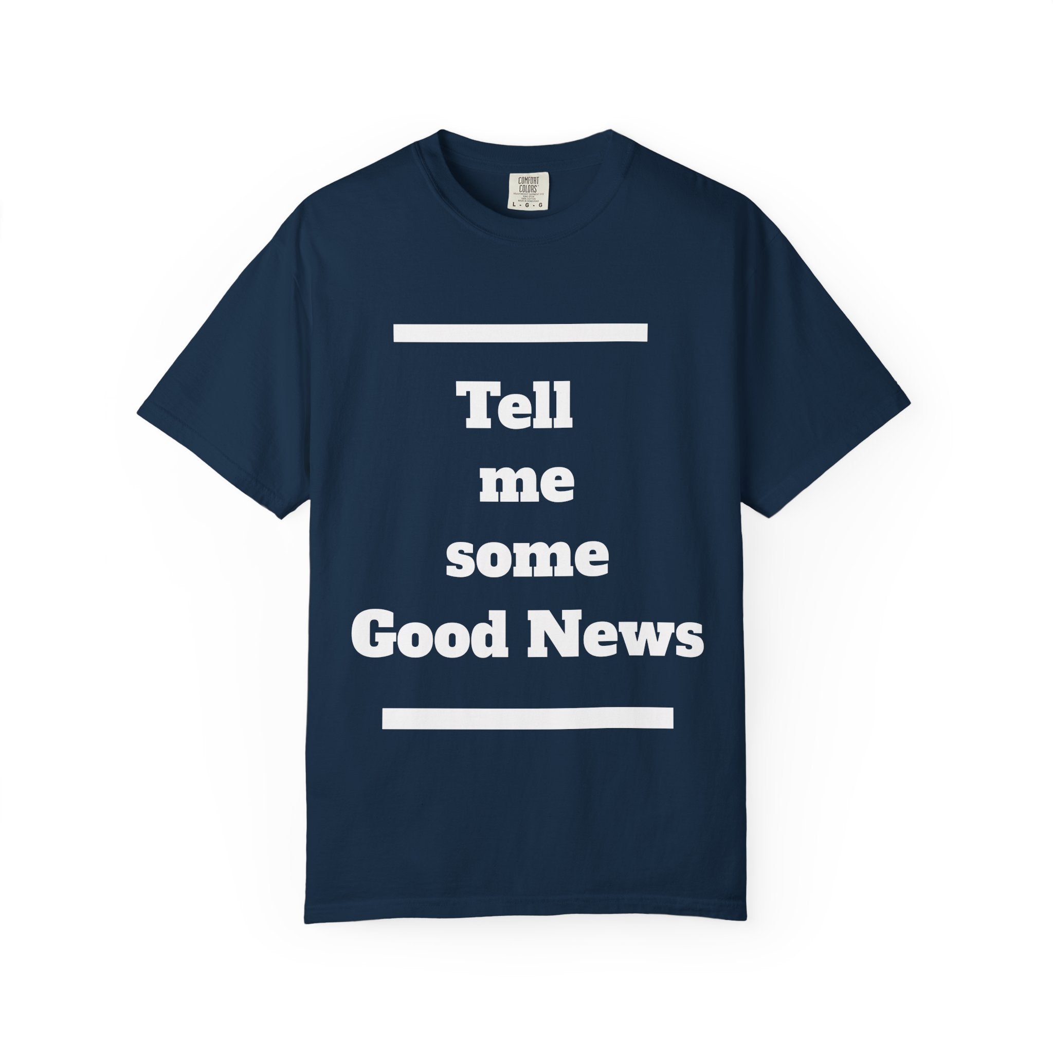 Positive Vibes T-Shirt, Unisex Garment-Dyed Tee, Inspirational Shirt, Casual Wear, Gift for Friends, Encouraging Message