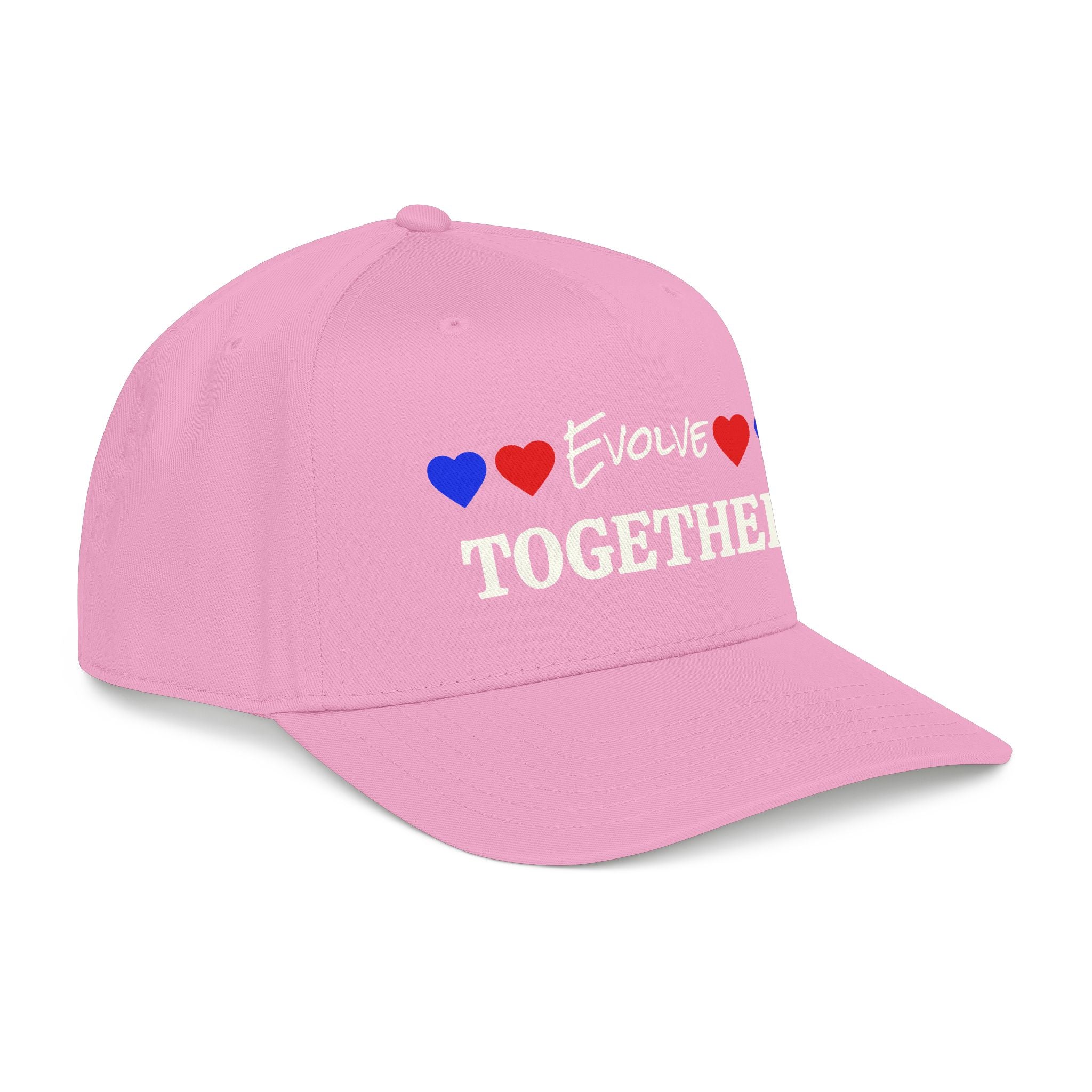 Evolve Together Baseball Cap - Mid Profile, Stylish & Inspirational