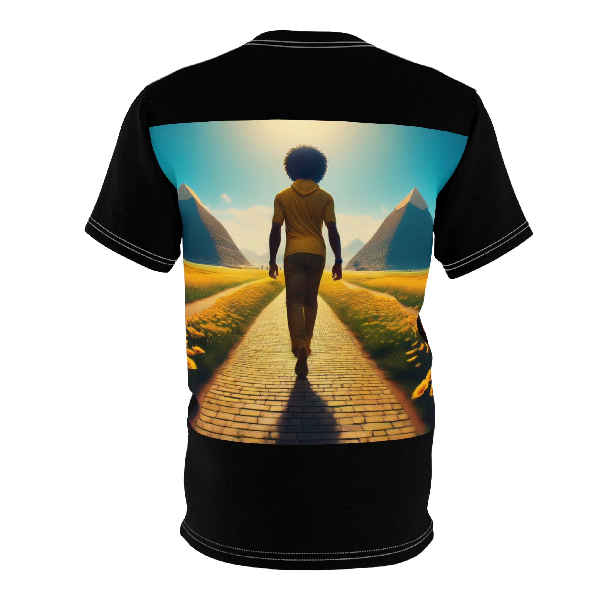 Inspirational Walk Your Own Path Tee, Unisex Graphic T-Shirt, Self-Expression Apparel, Gift for Dreamers, Positive Vibe Clothing