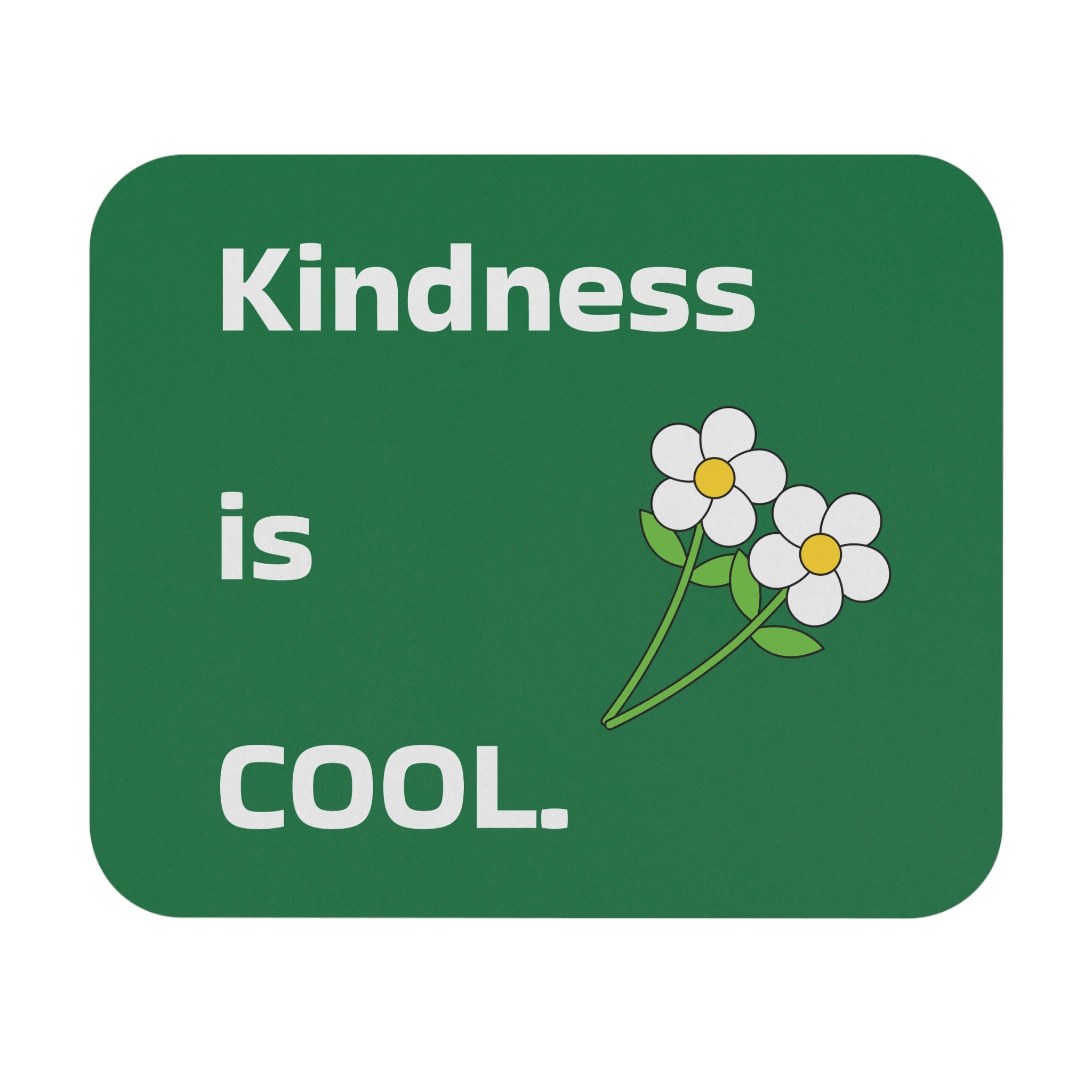 Kindness is Cool Mouse Pad | Motivational Desk Accessory | Office Decor | Gift for Students & Professionals | Green Mouse Mat | [...]