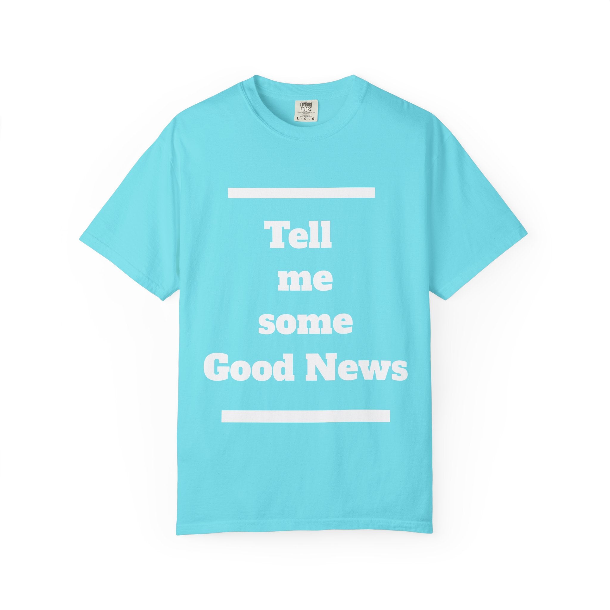 Positive Vibes T-Shirt, Unisex Garment-Dyed Tee, Inspirational Shirt, Casual Wear, Gift for Friends, Encouraging Message