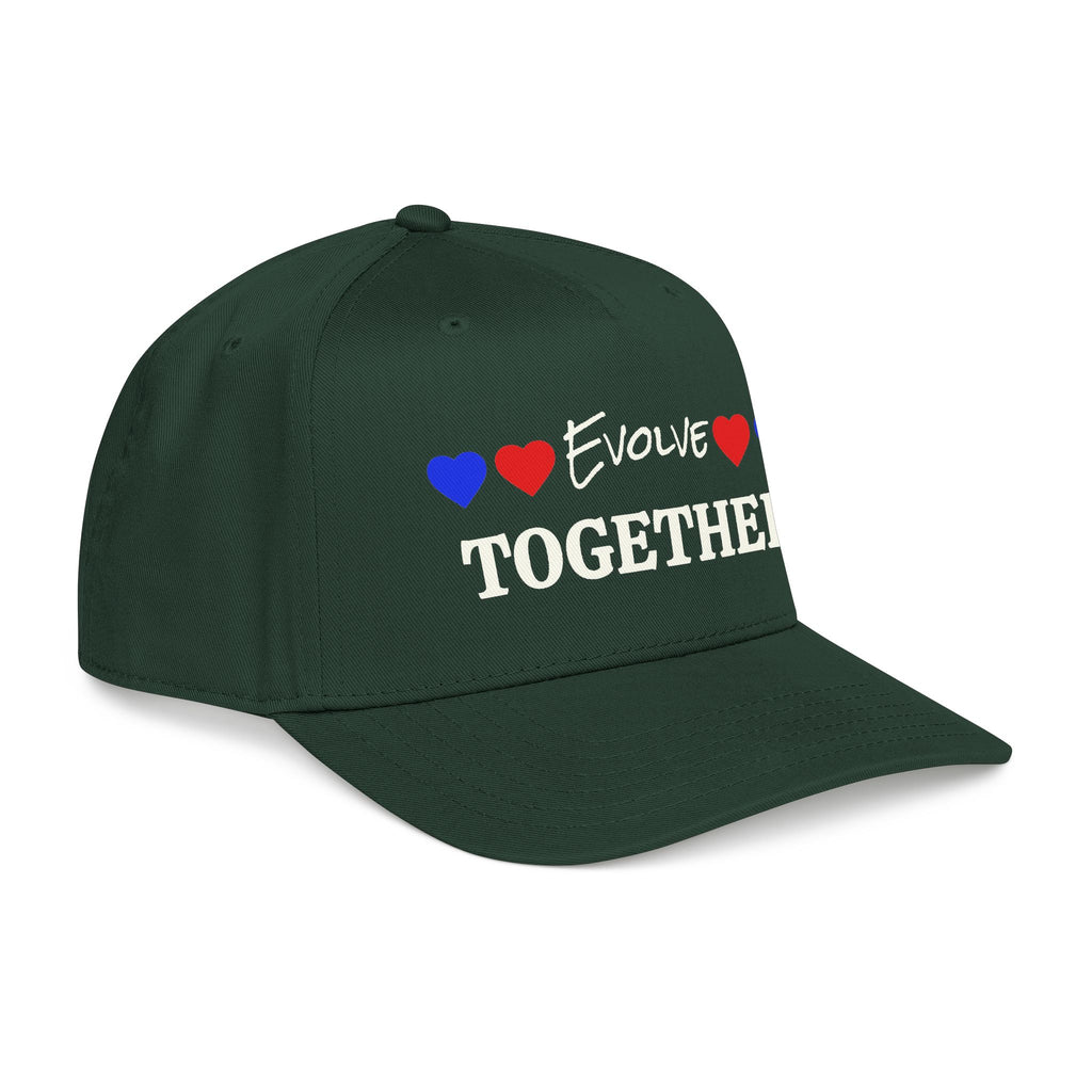 Evolve Together Baseball Cap - Mid Profile, Stylish & Inspirational