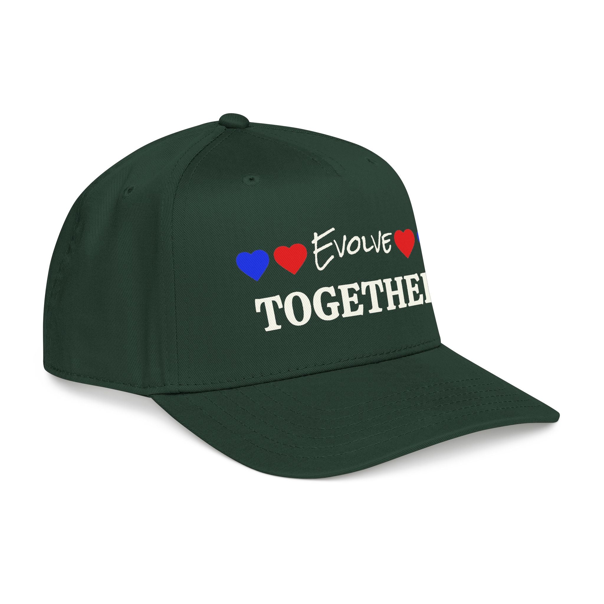 Evolve Together Baseball Cap - Mid Profile, Stylish & Inspirational