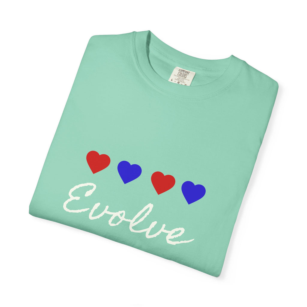 Heart Pattern Unisex T-Shirt - Cute Casual Love Tee