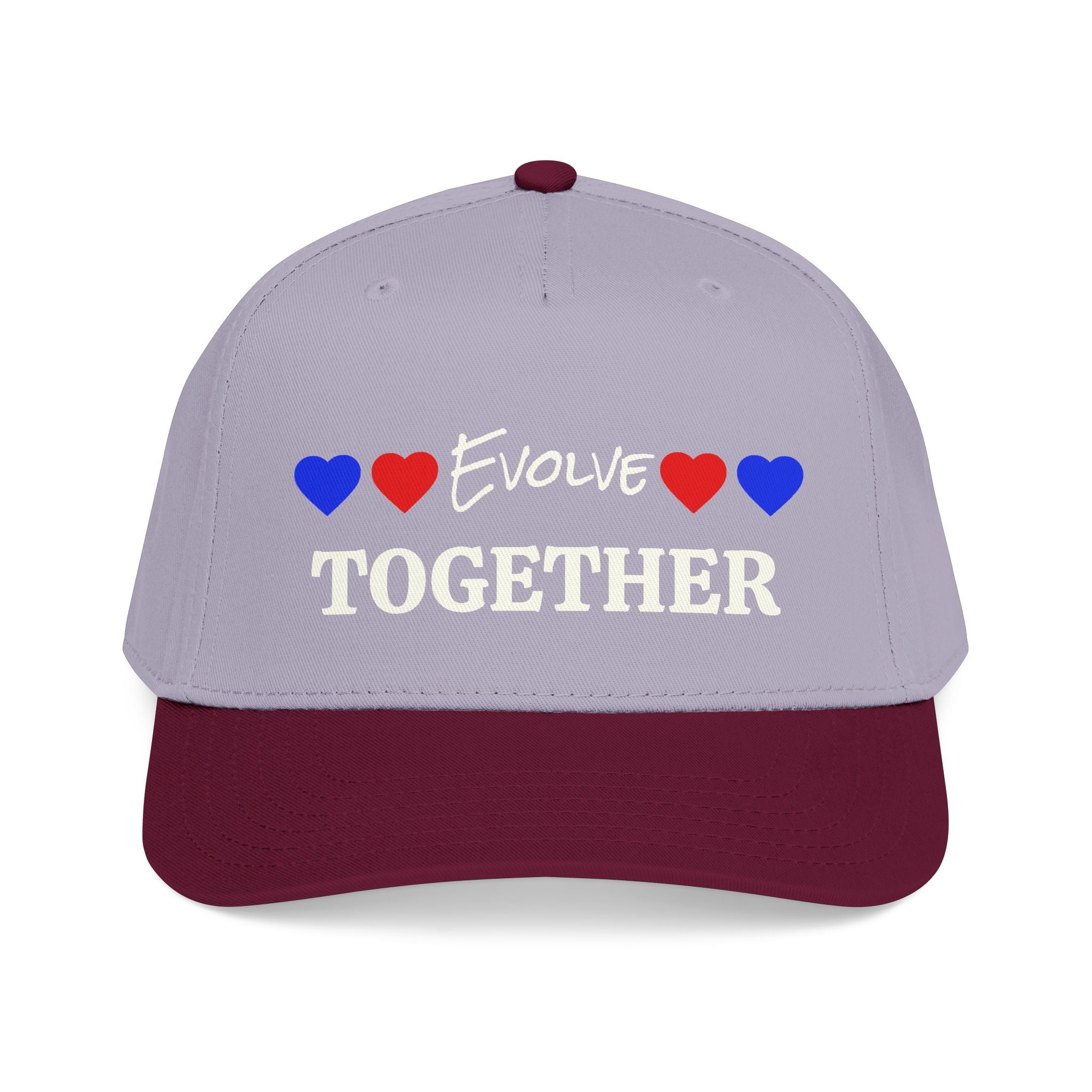 Evolve Together Baseball Cap - Mid Profile, Stylish & Inspirational