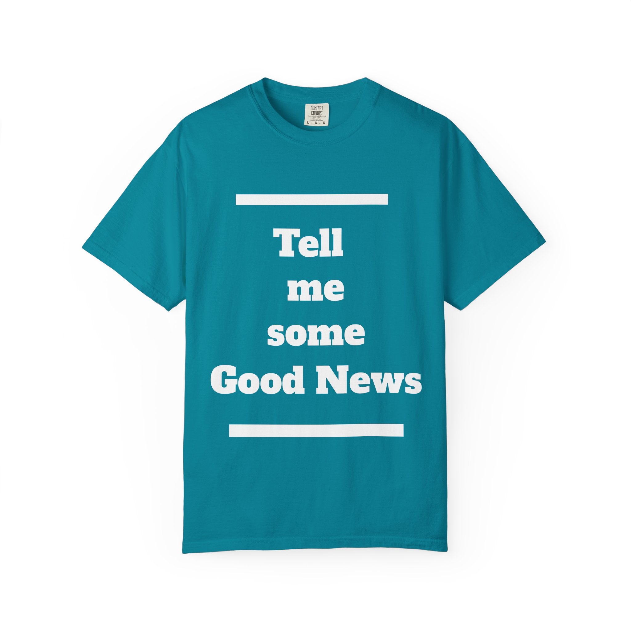 Positive Vibes T-Shirt, Unisex Garment-Dyed Tee, Inspirational Shirt, Casual Wear, Gift for Friends, Encouraging Message