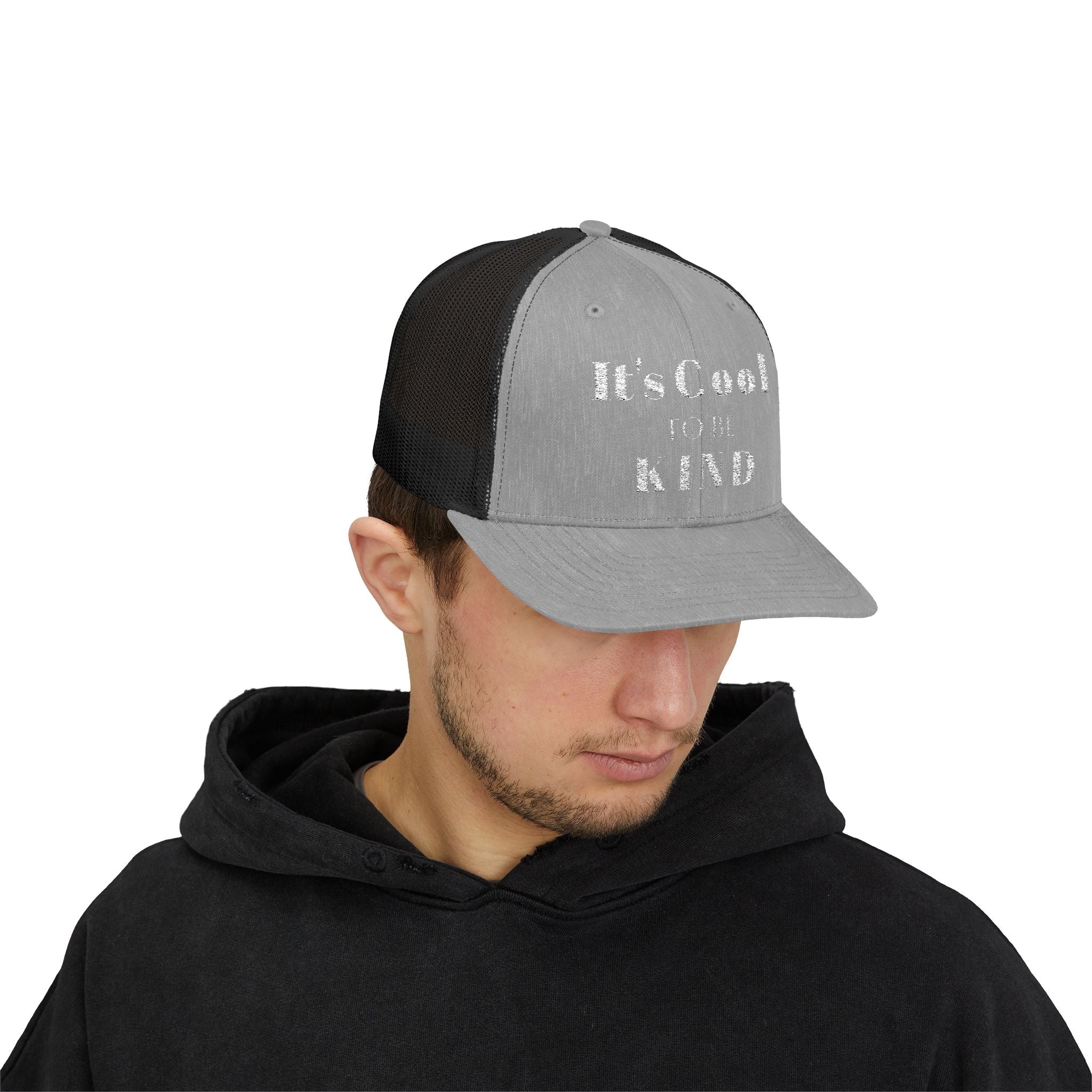 Cool Kind Snapback Trucker Cap, Stylish Hat for Every Occasion, Perfect Gift for Friends, Outdoors, Casual Wear