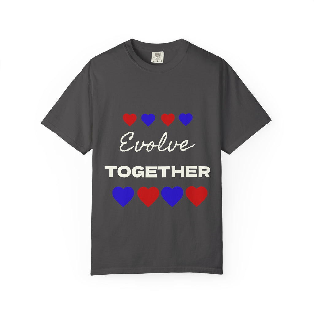 Heart Pattern Unisex T-Shirt - Cute Casual Love Tee