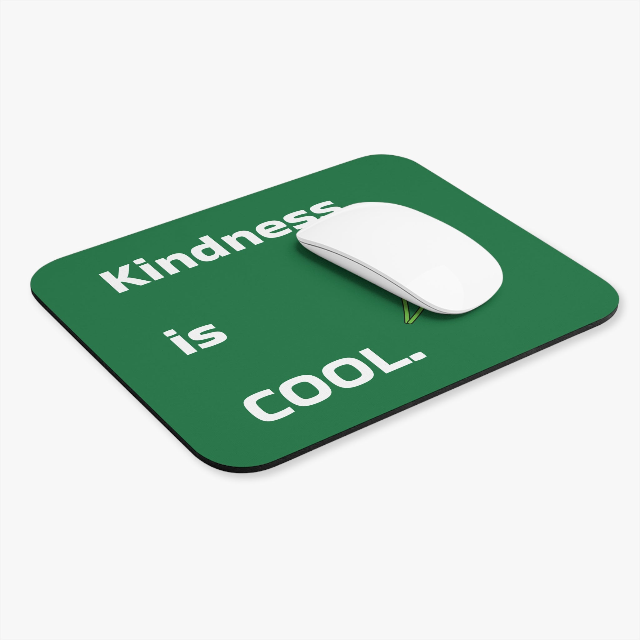 Kindness is Cool Mouse Pad | Motivational Desk Accessory | Office Decor | Gift for Students & Professionals | Green Mouse Mat | [...]
