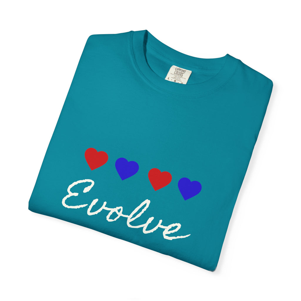 Heart Pattern Unisex T-Shirt - Cute Casual Love Tee