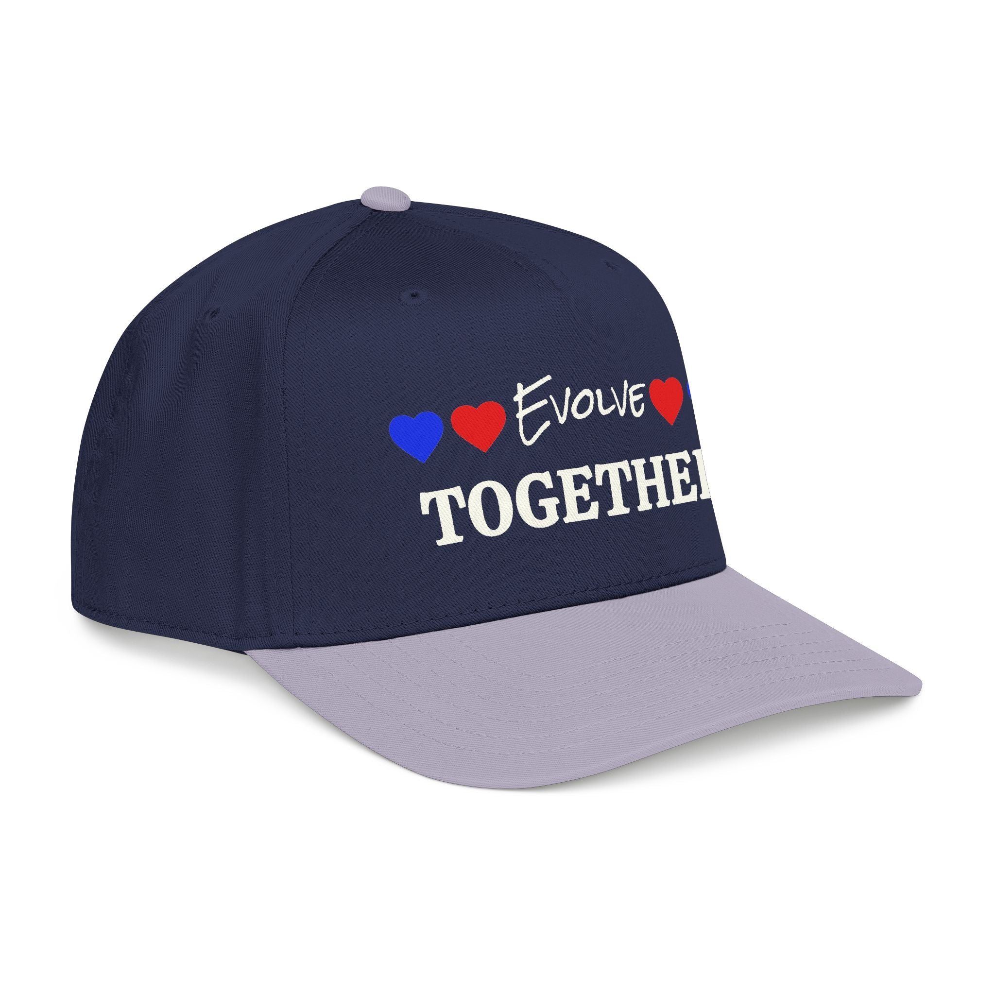 Evolve Together Baseball Cap - Mid Profile, Stylish & Inspirational