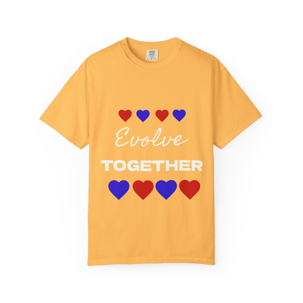 Heart Pattern Unisex T-Shirt - Cute Casual Love Tee