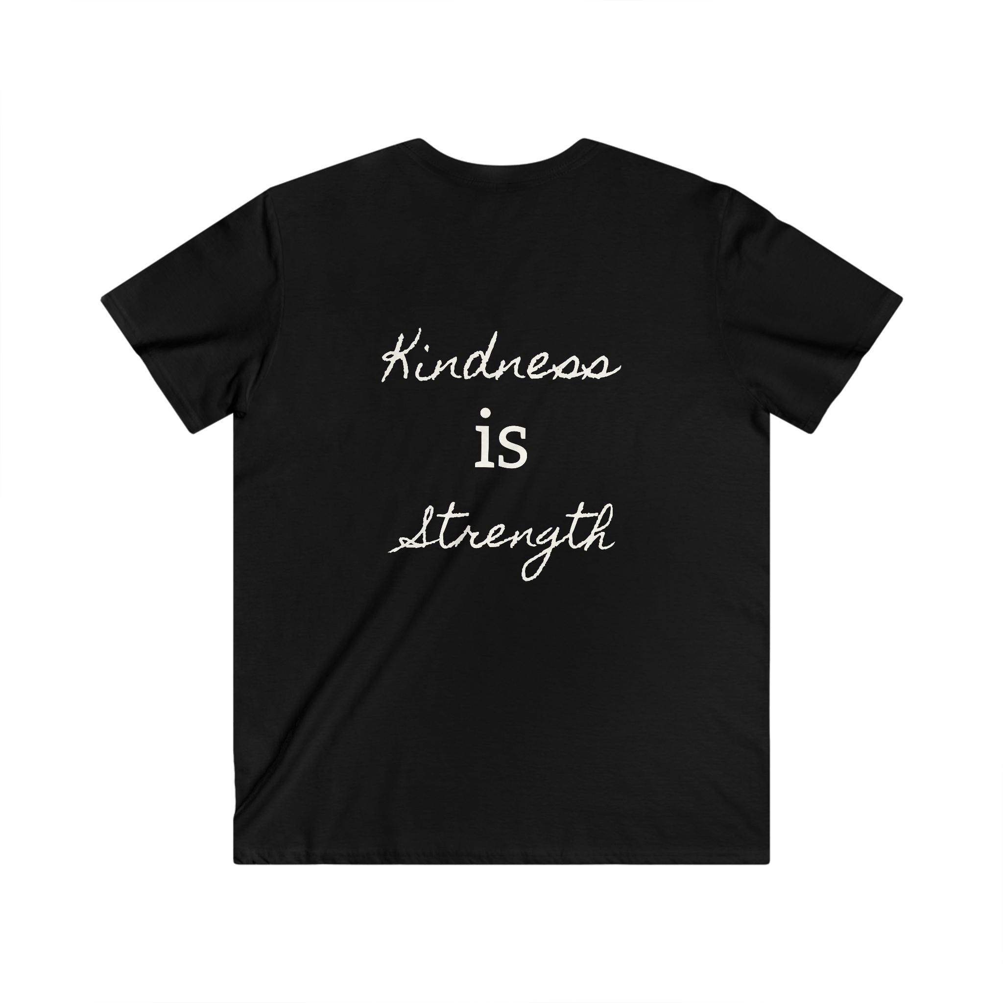 Men's Fitted V-Neck Short Sleeve Tee