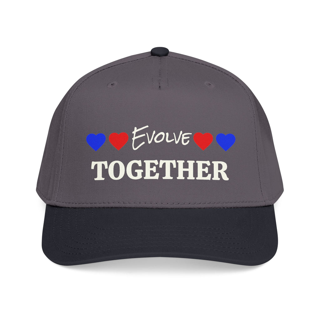 Evolve Together Baseball Cap - Mid Profile, Stylish & Inspirational