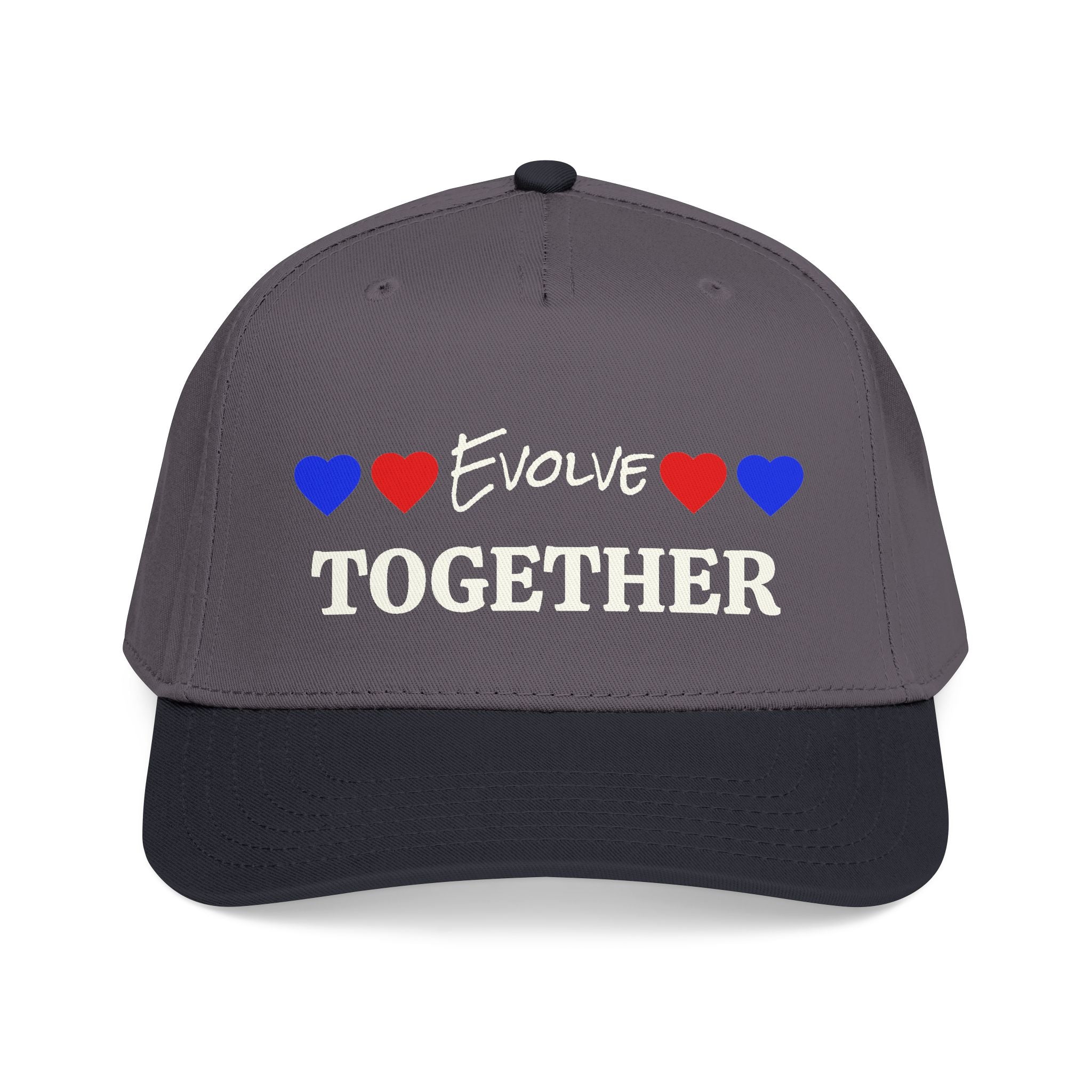 Evolve Together Baseball Cap - Mid Profile, Stylish & Inspirational