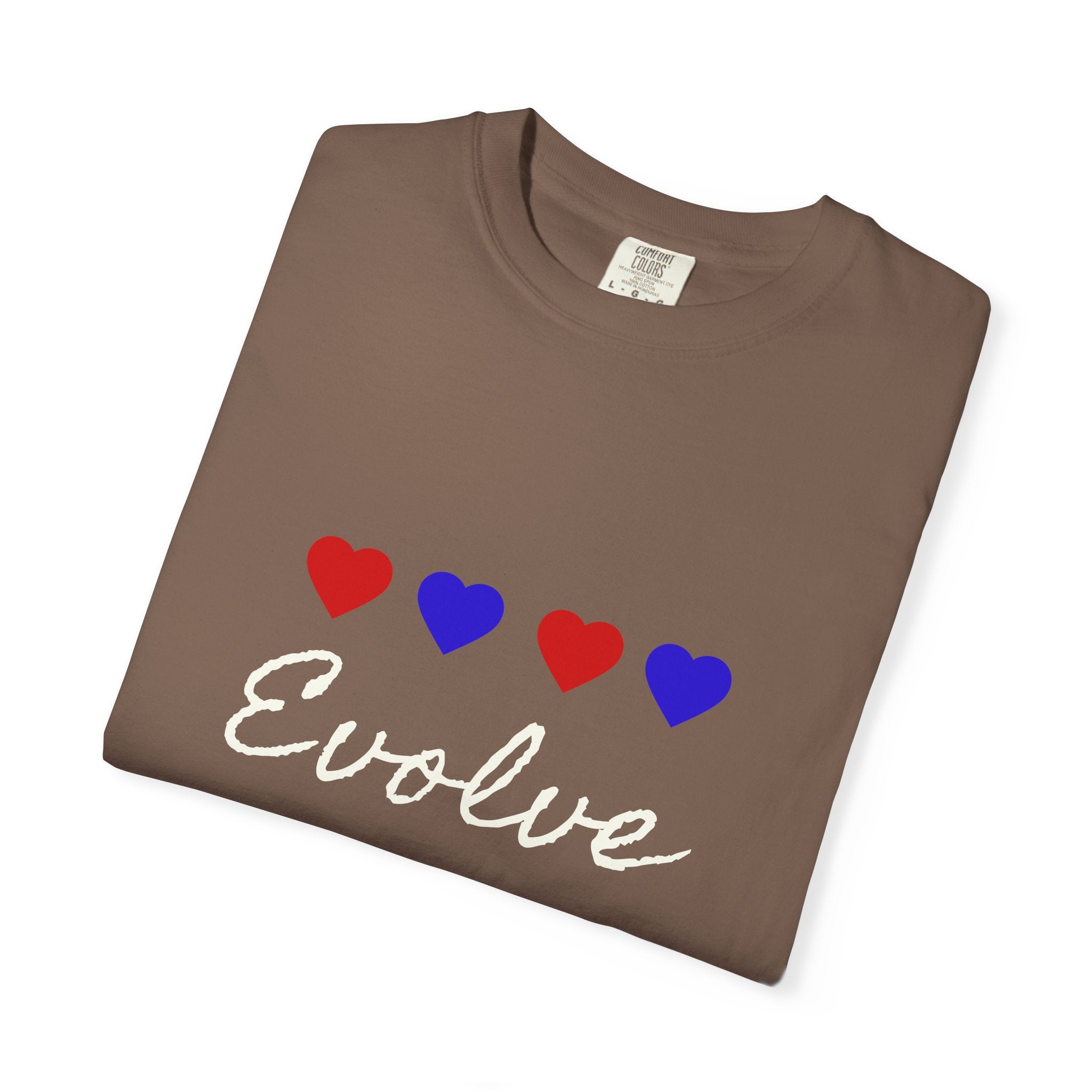 Heart Pattern Unisex T-Shirt - Cute Casual Love Tee