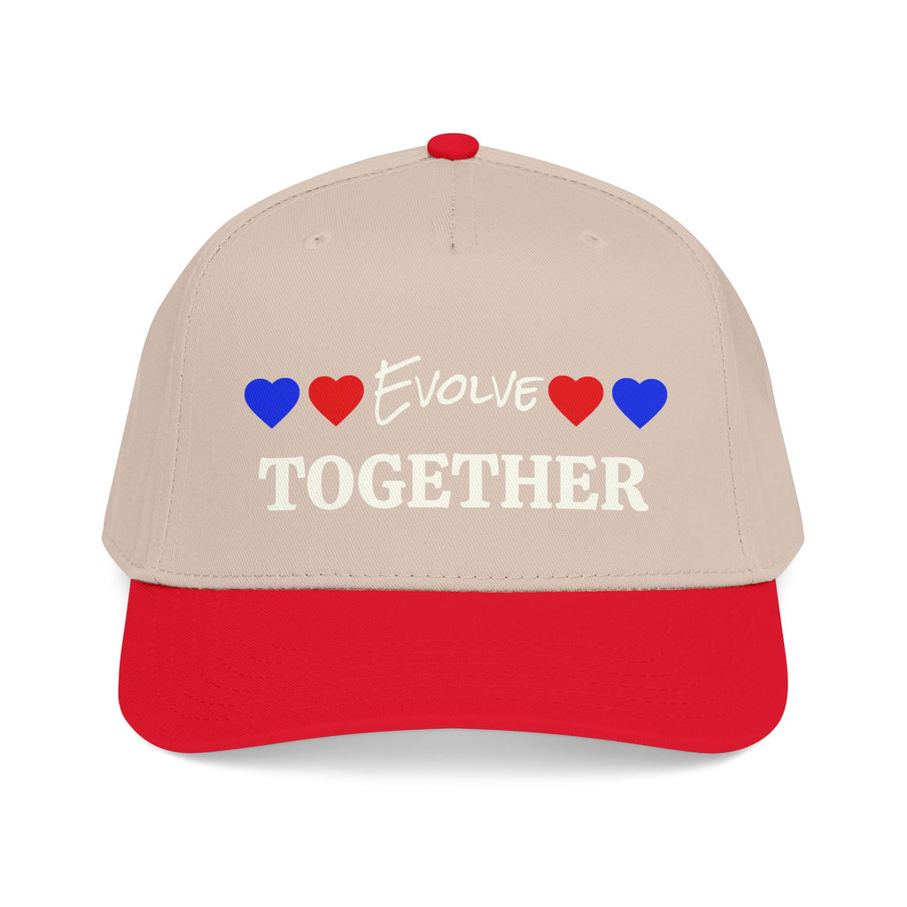 Evolve Together Baseball Cap - Mid Profile, Stylish & Inspirational