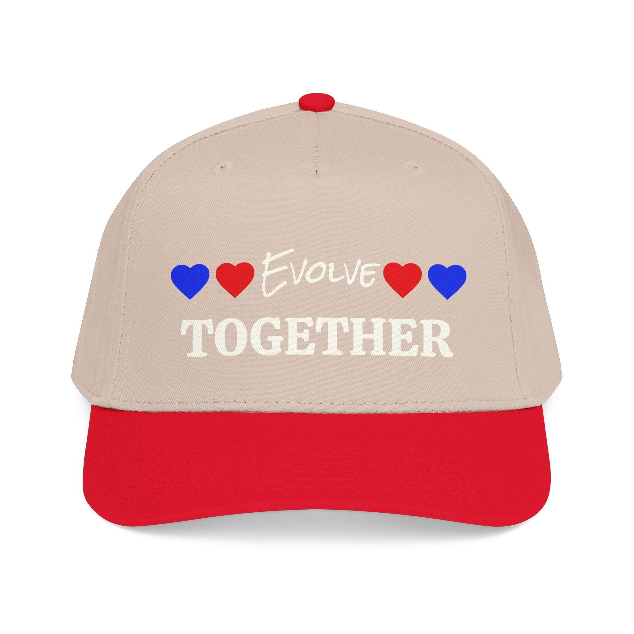 Evolve Together Baseball Cap - Mid Profile, Stylish & Inspirational